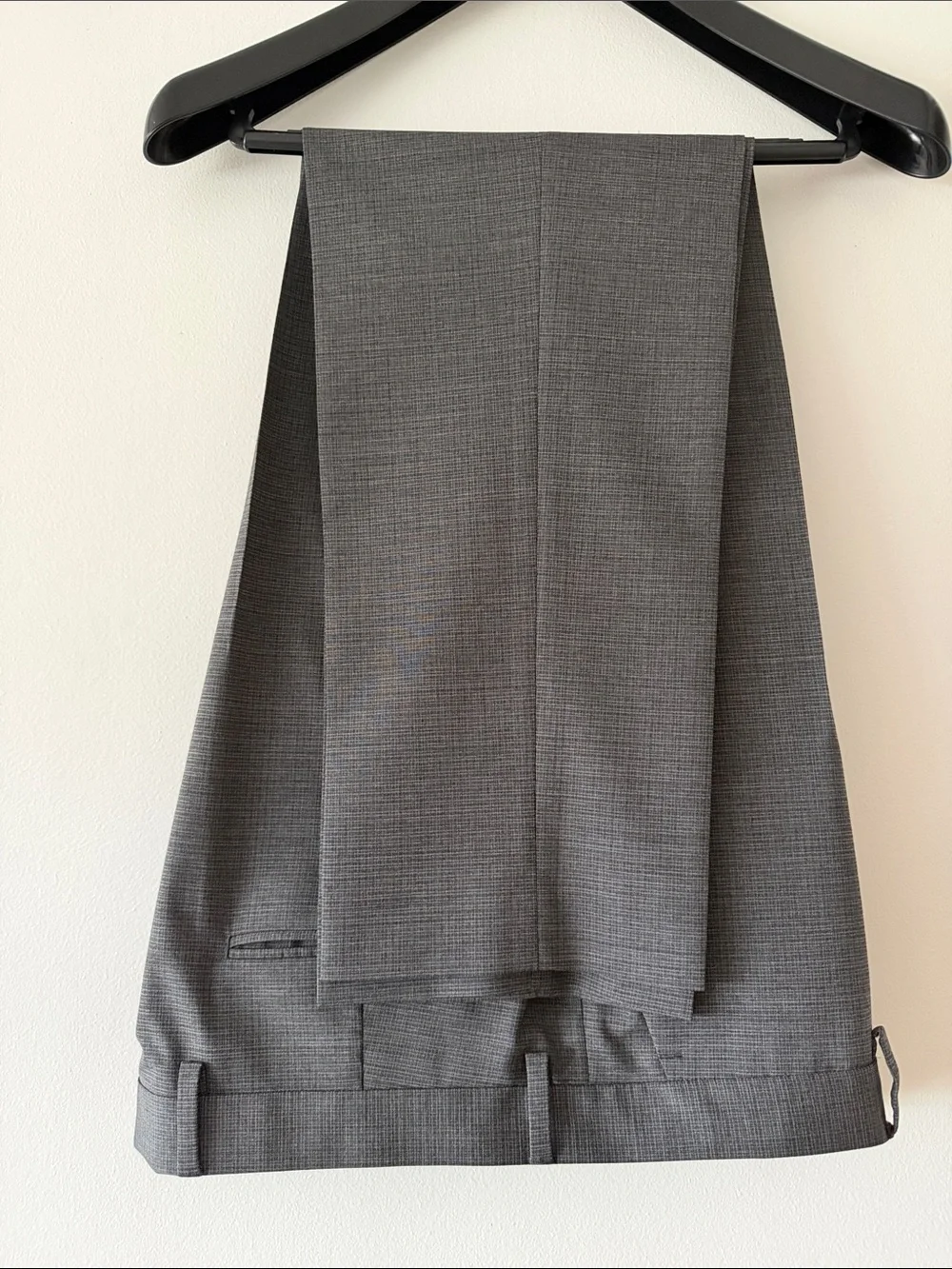 Express Men's Gray Slim Fit Wool Blend Stretch Suit 2-Piece Set 42R / 34x30